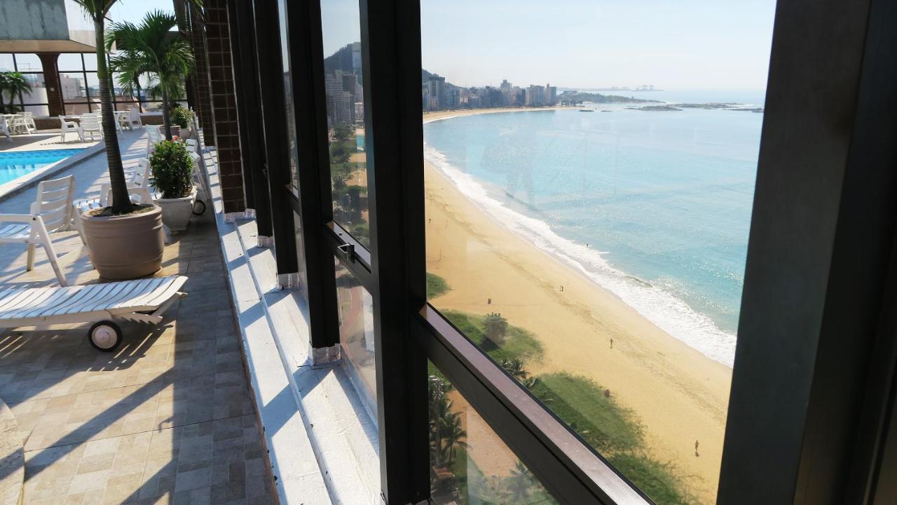 וילה ולייה Apartamento Em Frente Ao Mar Praia Da Costa מראה חיצוני תמונה