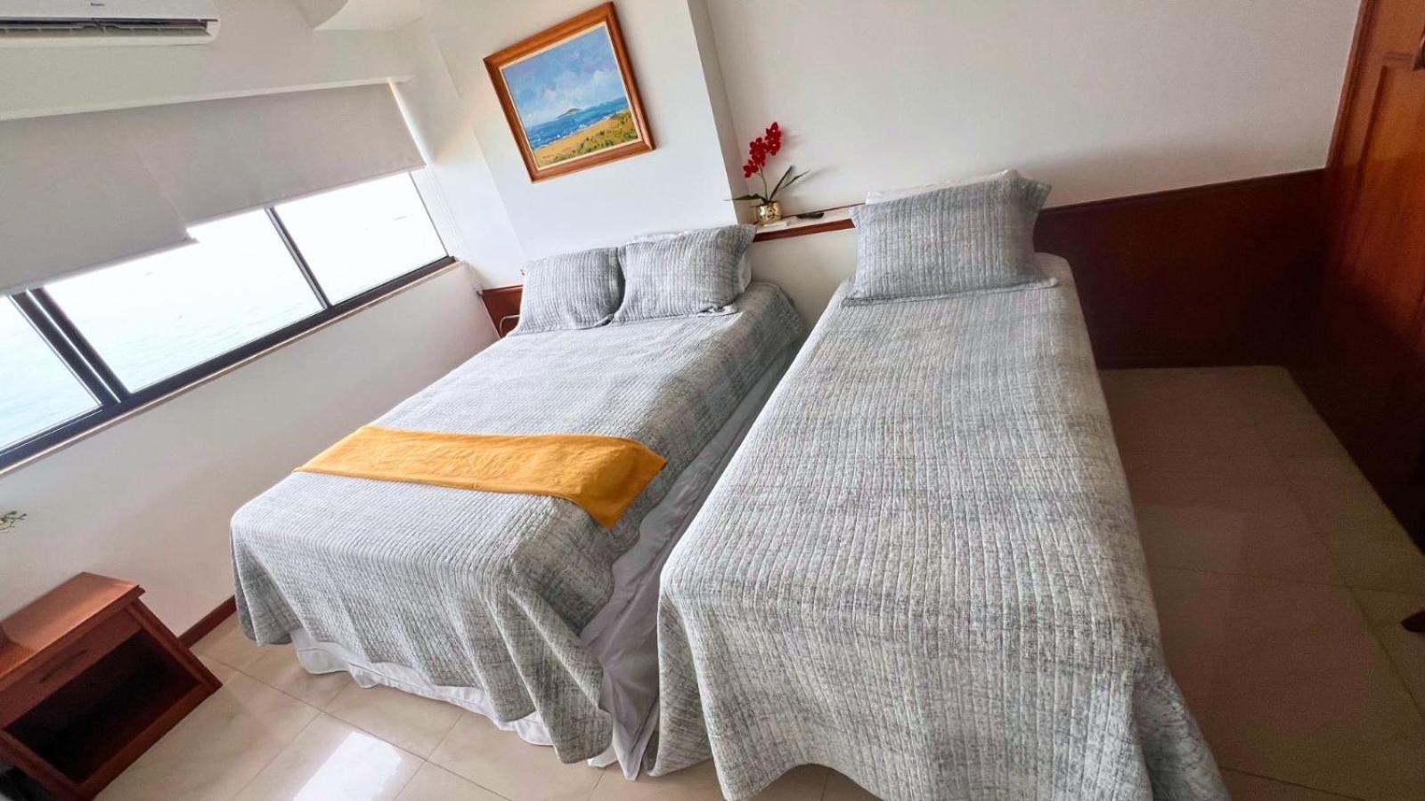 וילה ולייה Apartamento Em Frente Ao Mar Praia Da Costa מראה חיצוני תמונה