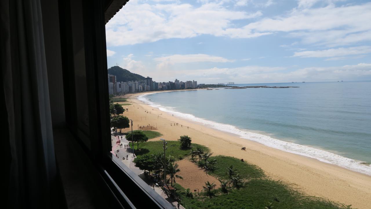 וילה ולייה Apartamento Em Frente Ao Mar Praia Da Costa מראה חיצוני תמונה